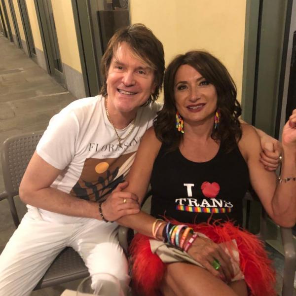 Bruno Torchio Con Vladimir Luxuria 1